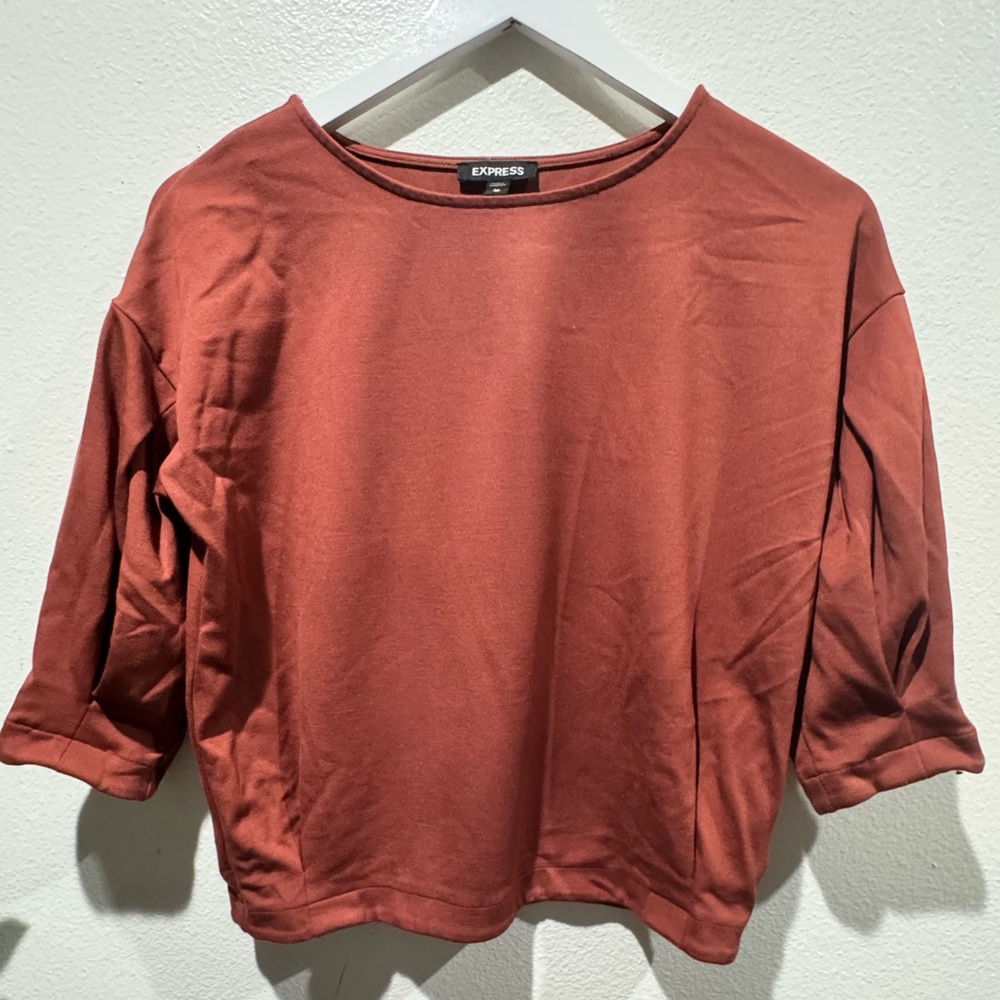 Express Women's Terracotta Blouse